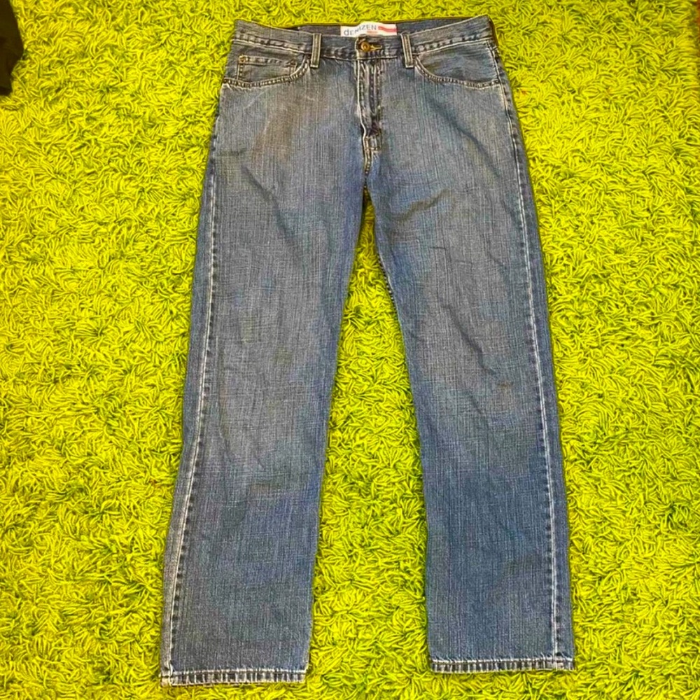 levi’s denizen 218 straight leg relaxed fit jeans 30x34